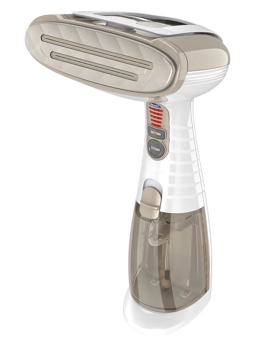 Conair Handheld Garment Steamer in White and Taupe